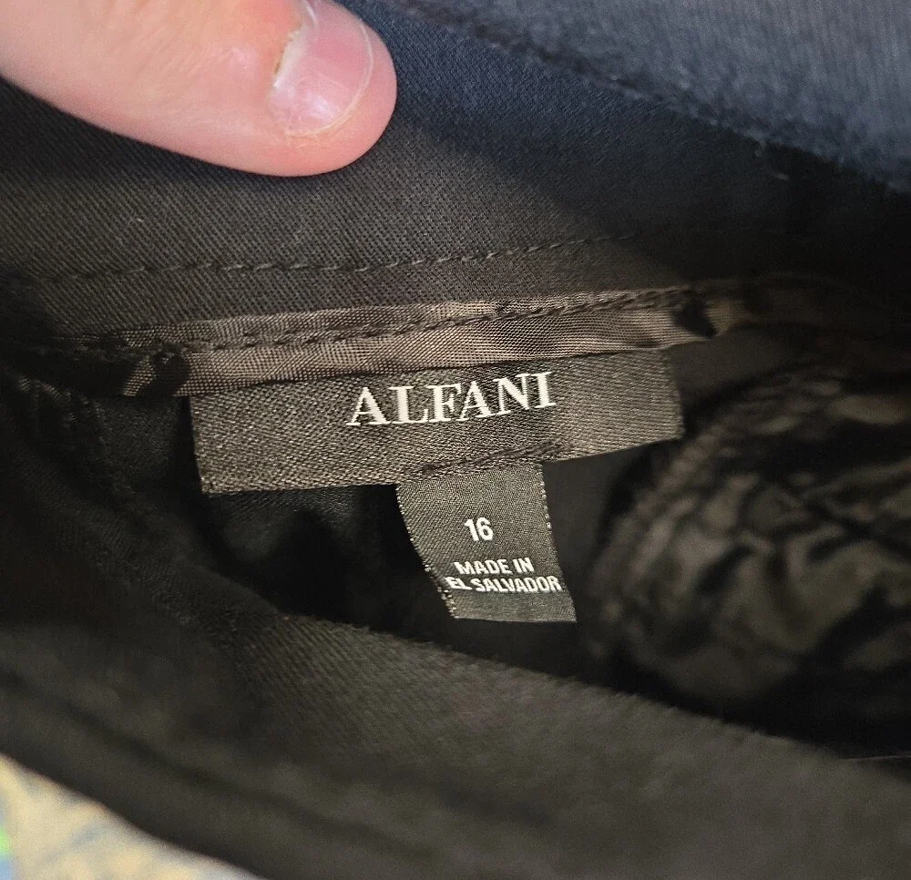 Alfani sleek black